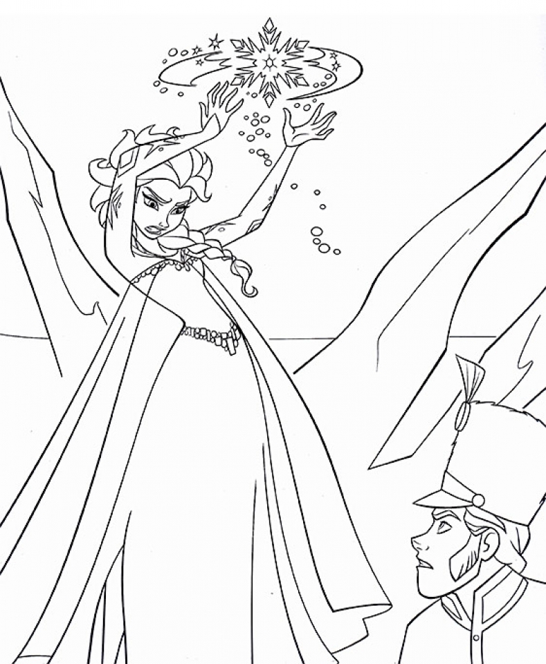 789x960 Get This Free Printable Queen Elsa Coloring Pages Disney Frozen