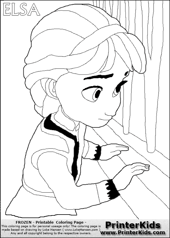 580x812 Coloringpags Frozen To Print Frozen Elsa Coloring Pages