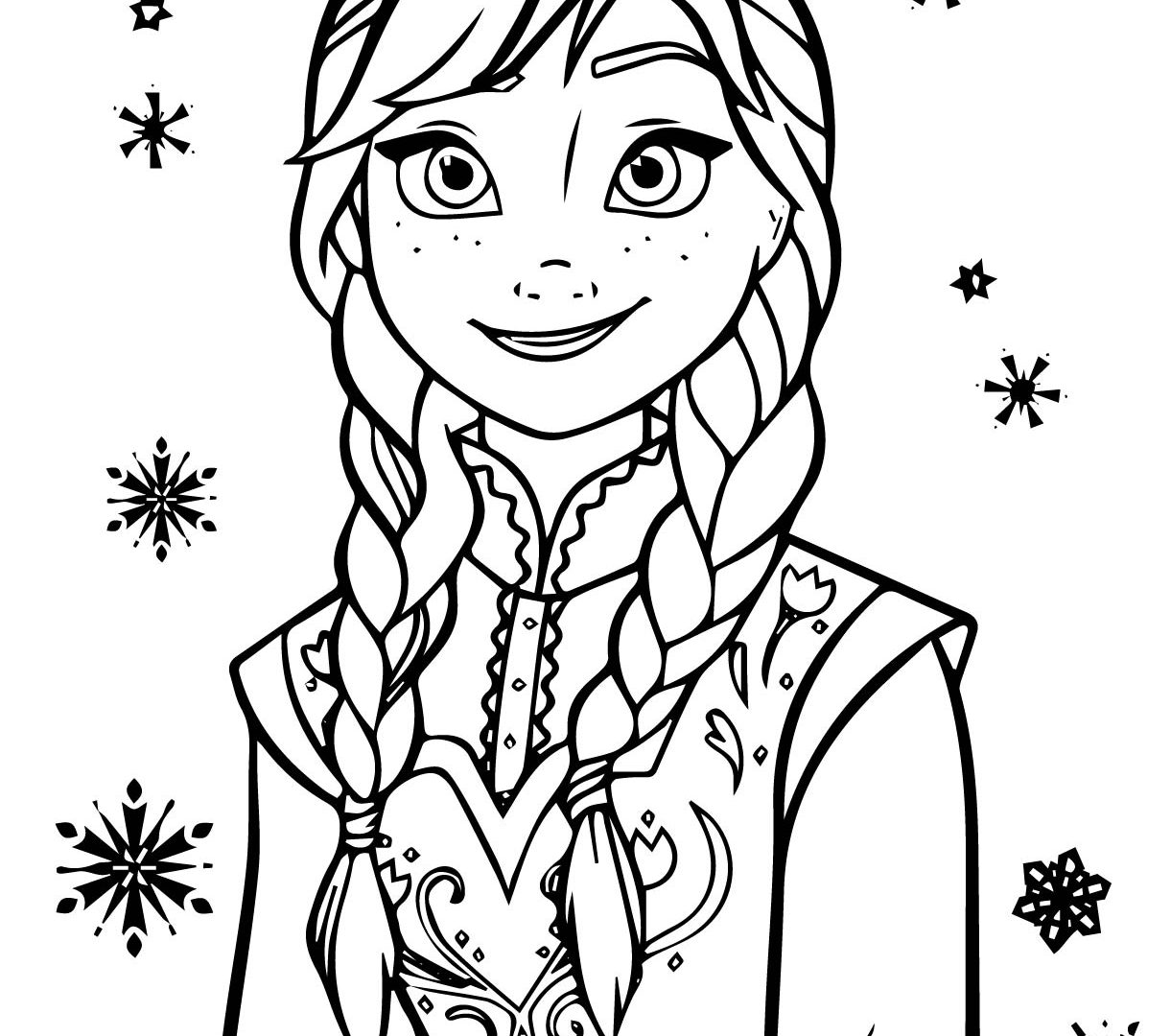 1221x1080 Best Free Elsa And Anna Coloring Pages Disney Frozen Cartoons Olaf