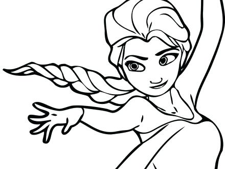 440x330 Elsa Coloring Pages Frozen Printouts Best Coloring Page Ideas