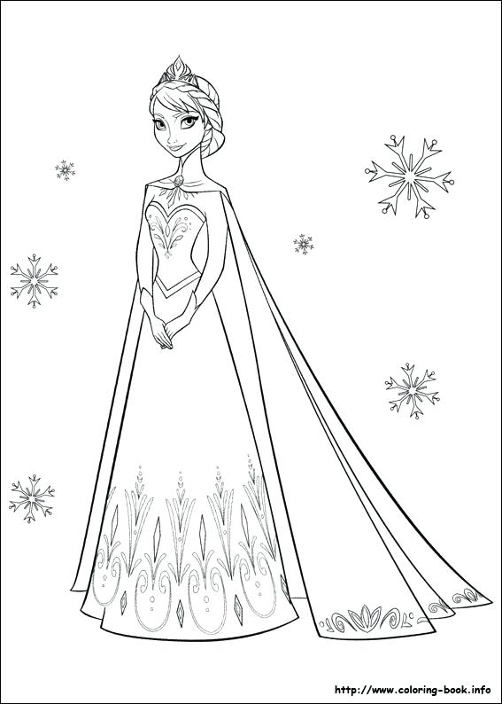567x794 Coloring Page Coloring Pages Printable Printable Frozen Free