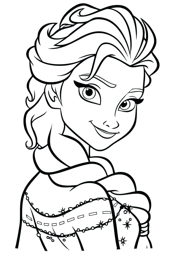 Elsa Coloring Pages 736x1041 Elsa Coloring Pages