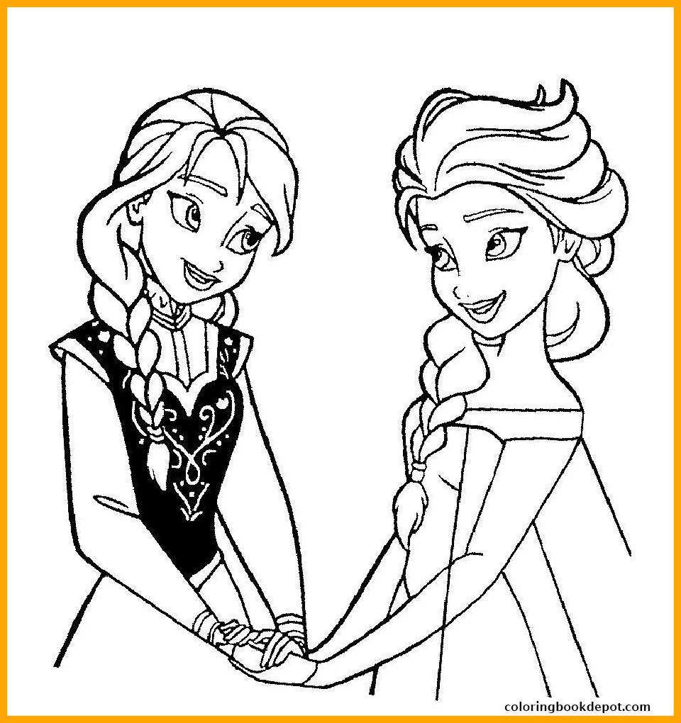 960x1020 The Best Raskraska Elza Elsa Frozen Coloring Pages Of From Style