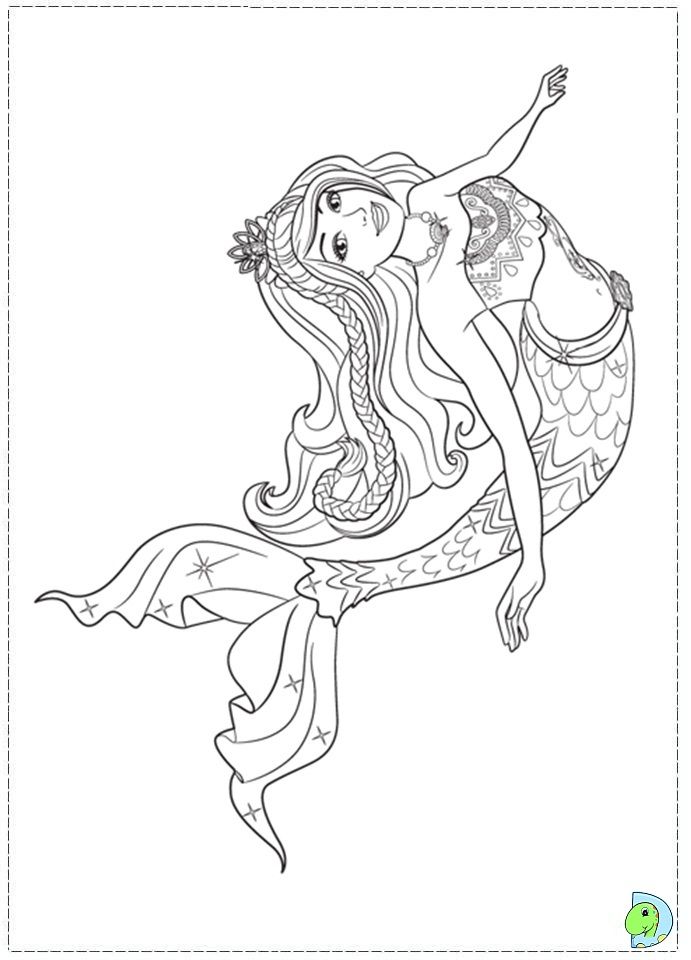Elsa Mermaid Coloring Pages at GetColorings.com | Free printable ...