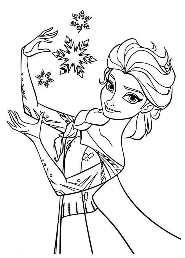 Elsa Coloring Pages Printable 600x834 Elsa Coloring Pages Printable
