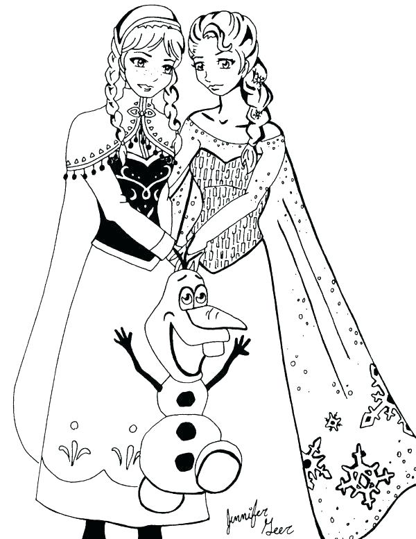 Elsa Printable Coloring Pages 600x777 Elsa Printable Coloring Pages