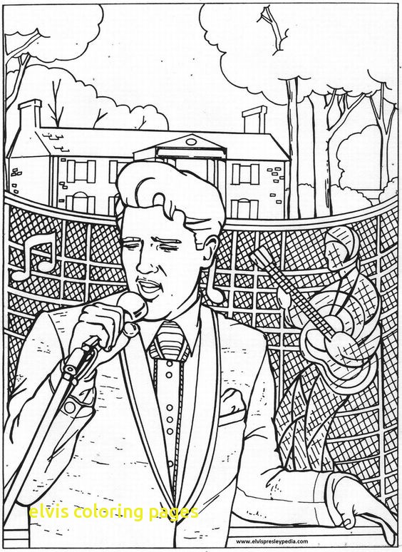 564x774 Elvis Coloring Pages With Coloring Style Images Elvis Presley