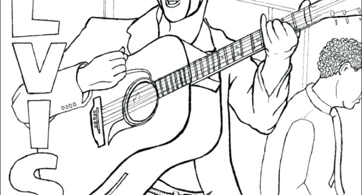 728x393 Elvis Coloring Pages Colouring Gallery Of Art Coloring Pages Elvis