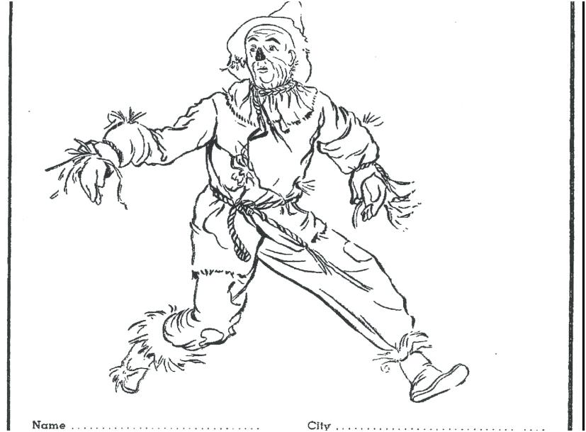 Wizard Coloring Page Great Scarecrow From Wizard Of Oz Coloring 827x609 Wizard Coloring Page Great Scarecrow From Wizard Of Oz Coloring