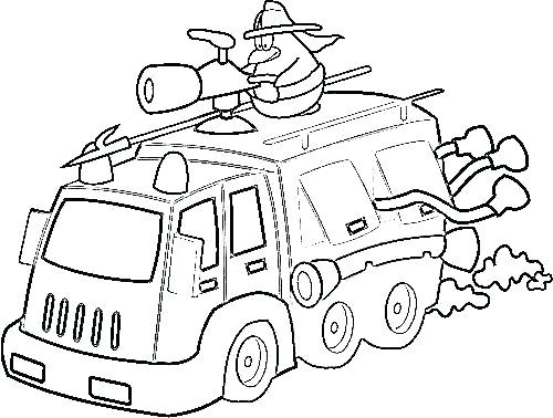 500x378 Emergency Vehicle Coloring Pages