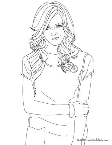 364x470 Emma Watson Beautiful Coloring Page College Emma