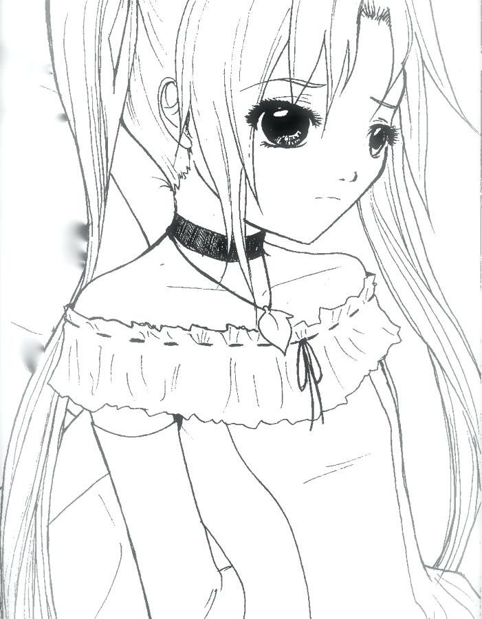 Emo Anime Coloring Pages at GetColorings.com | Free printable colorings ...