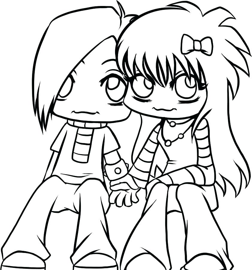 841x902 Emo Coloring Pages Free Emo Coloring Pages Emo Heart Coloring