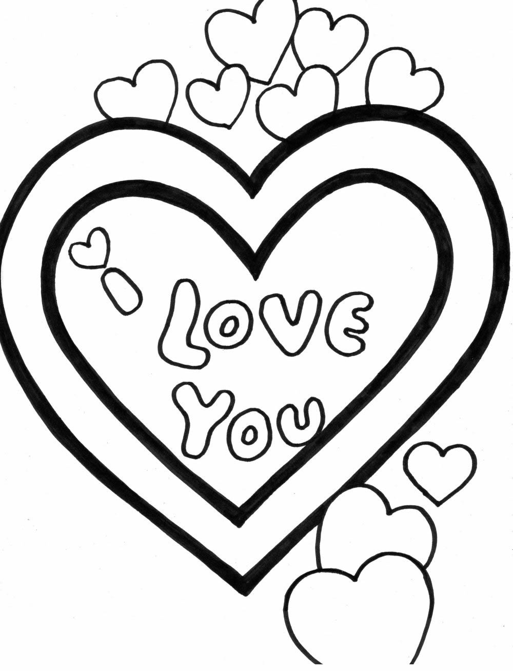 1000x1308 Chic And Creative Valentine Coloring Page Free Printable Pages