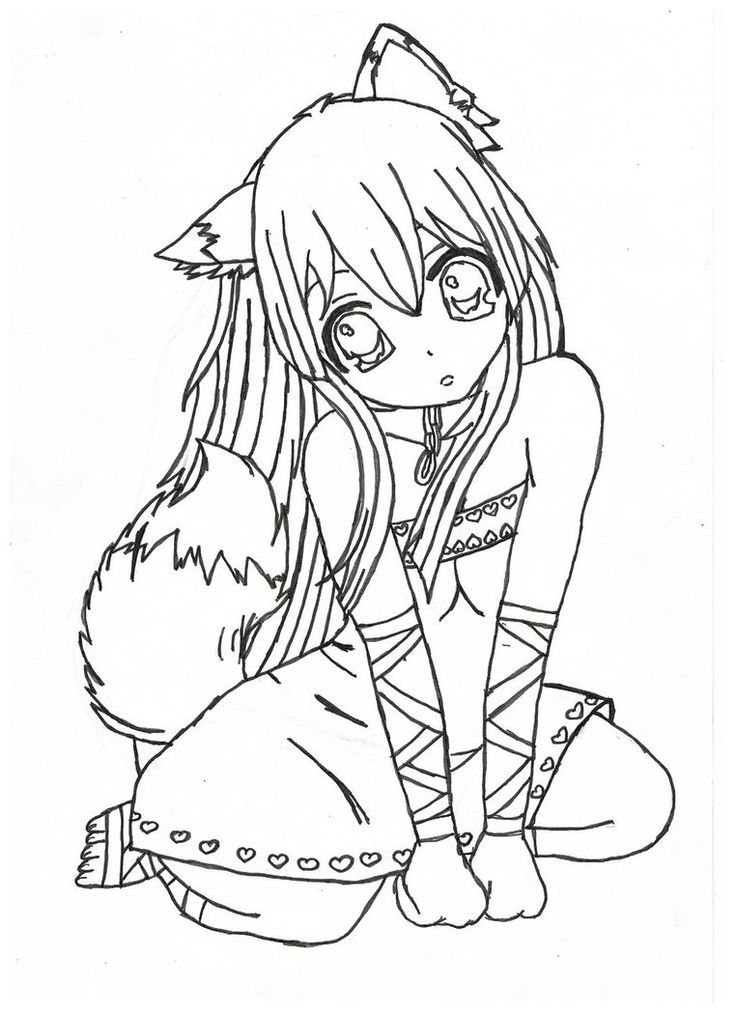 Scene Girl Coloring Pages 736x1012 Scene Girl Coloring Pages