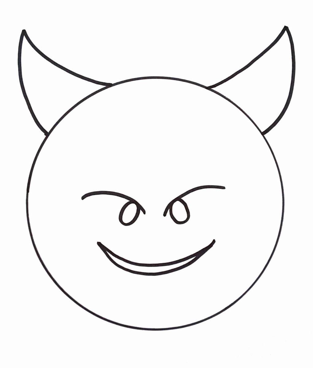 Emoji Coloring Pages 1021x1200 Emoji Coloring Pages