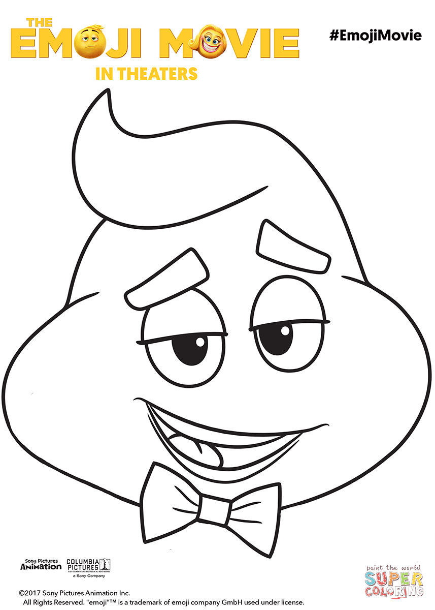Confidential Poop Emoji Coloring Page Free Printable Pages 857x1200 Confidential Poop Emoji Coloring Page Free Printable Pages