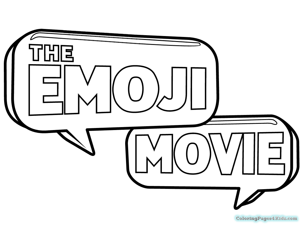 The Emoji Movie Coloring Pages Coloring Pages For Kids 1024x768 The Emoji Movie Coloring Pages Coloring Pages For Kids