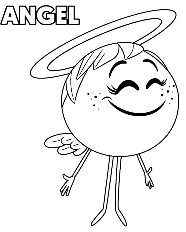 The Emoji Movie Coloring Pages Kids N Fun 25 Coloring Pages 595x744 The Emoji Movie Coloring Pages Kids N Fun 25 Coloring Pages
