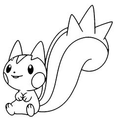Emolga Coloring Pages Pokemon Pokemon 236x249 Emolga Coloring Pages Pokemon Pokemon