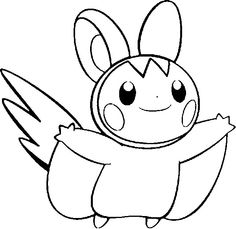 Pokemon Coloring Pages Emolga Fantasy Coloring Page 236x229 Pokemon Coloring Pages Emolga Fantasy Coloring Page