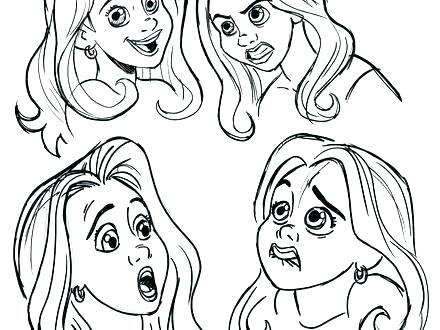 440x330 Emotions Coloring Pages Emotion Coloring Pages Emotion Coloring