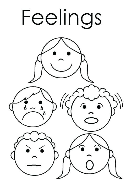 523x733 Emotions Coloring Pages Emotions Coloring Pages Feeling Coloring
