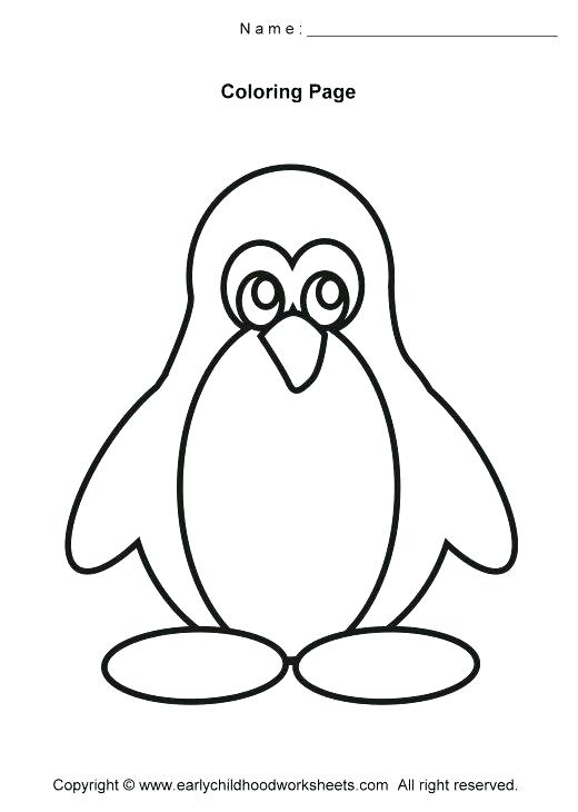 520x730 Emperor Penguin Coloring Page Penguin Printable Coloring Pages