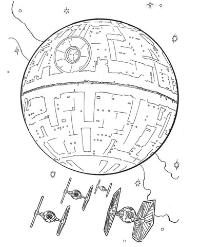 Death Star Coloring Page Printable Coloring Pages 390x480 Death Star Coloring Page Printable Coloring Pages