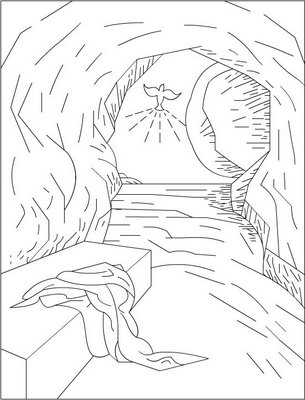 Christian Easter Coloring Pages 305x400 Christian Easter Coloring Pages