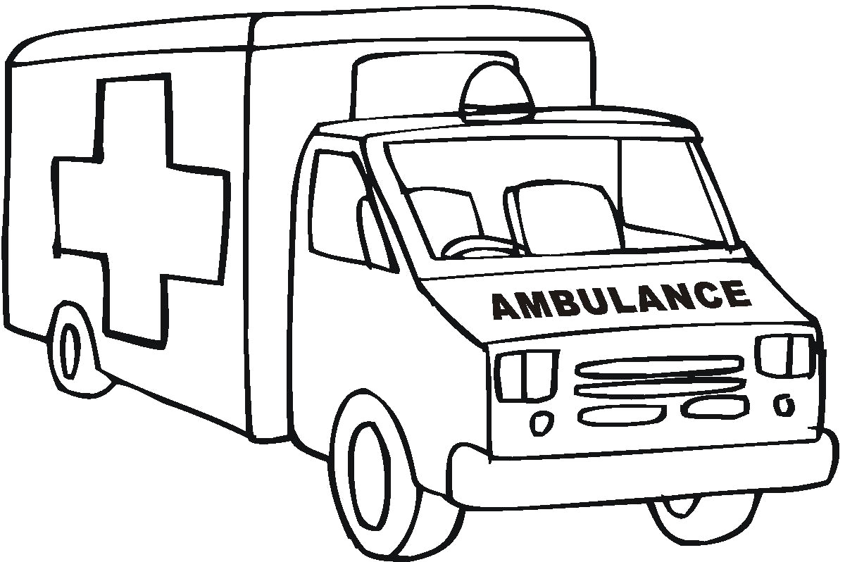 Ambulance Coloring Pages 1200x798 Ambulance Coloring Pages