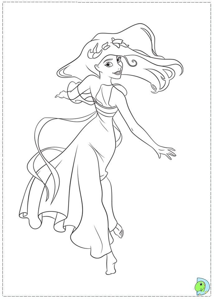691x960 Enchanted. Disney Coloring Page Disney Misc ~ Disney Coloring