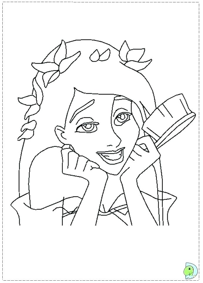 691x960 Kids N Coloring Pages Of Enchanted Enchanted Enchanted Garden