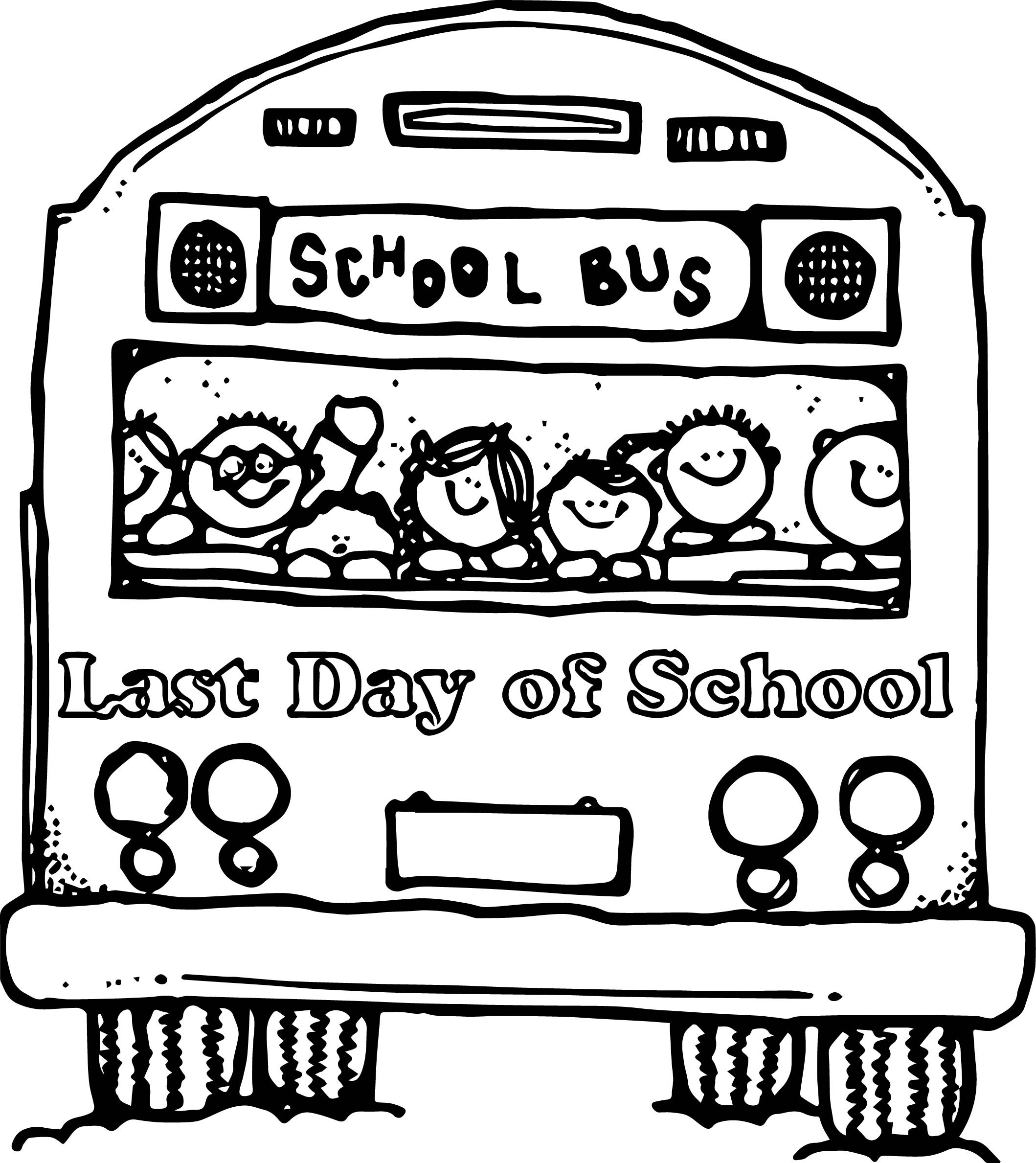 2118x2377 Startling End Of School Year Coloring Pages Last Day