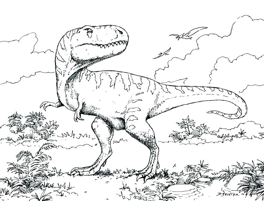 863x659 Endangered Species Coloring Pages Free Printable Dinosaur For Kids