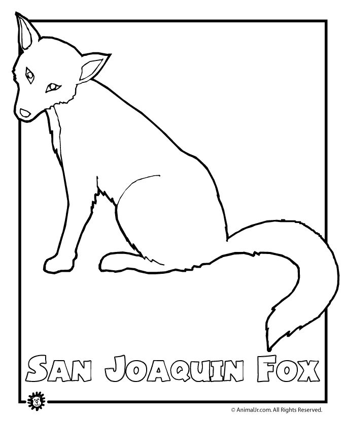Endangered Species Coloring Pages