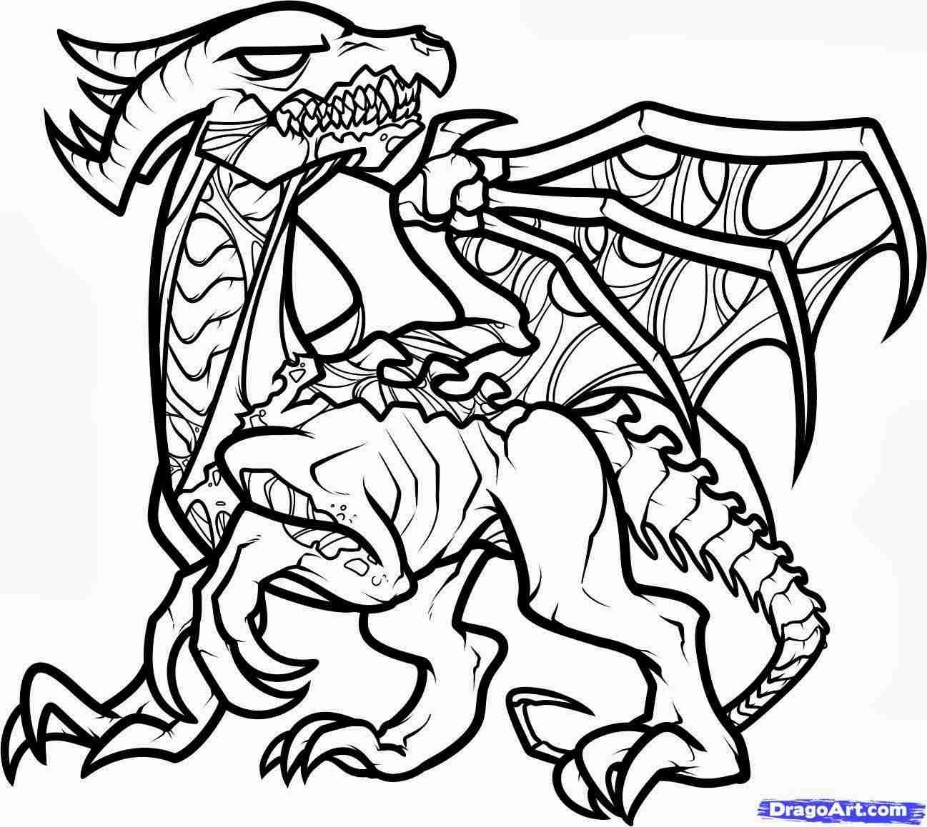 1297x1158 Minecraft Coloring Pages Designs Within Ender Dragon Olegratiy