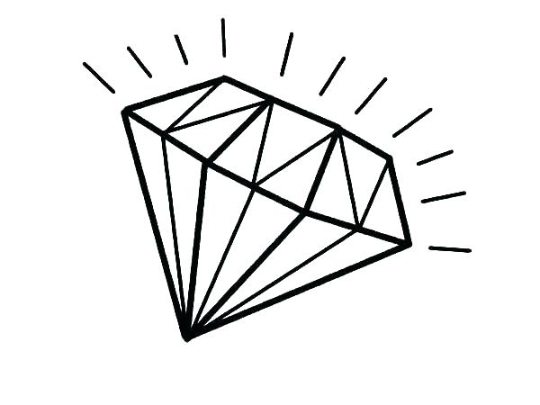 600x450 Diamond Coloring Pages S Diamond Ring Colouring Pages Edusmart.co