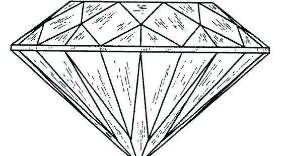 570x310 Diamond Ring Coloring Page Coloring Pages