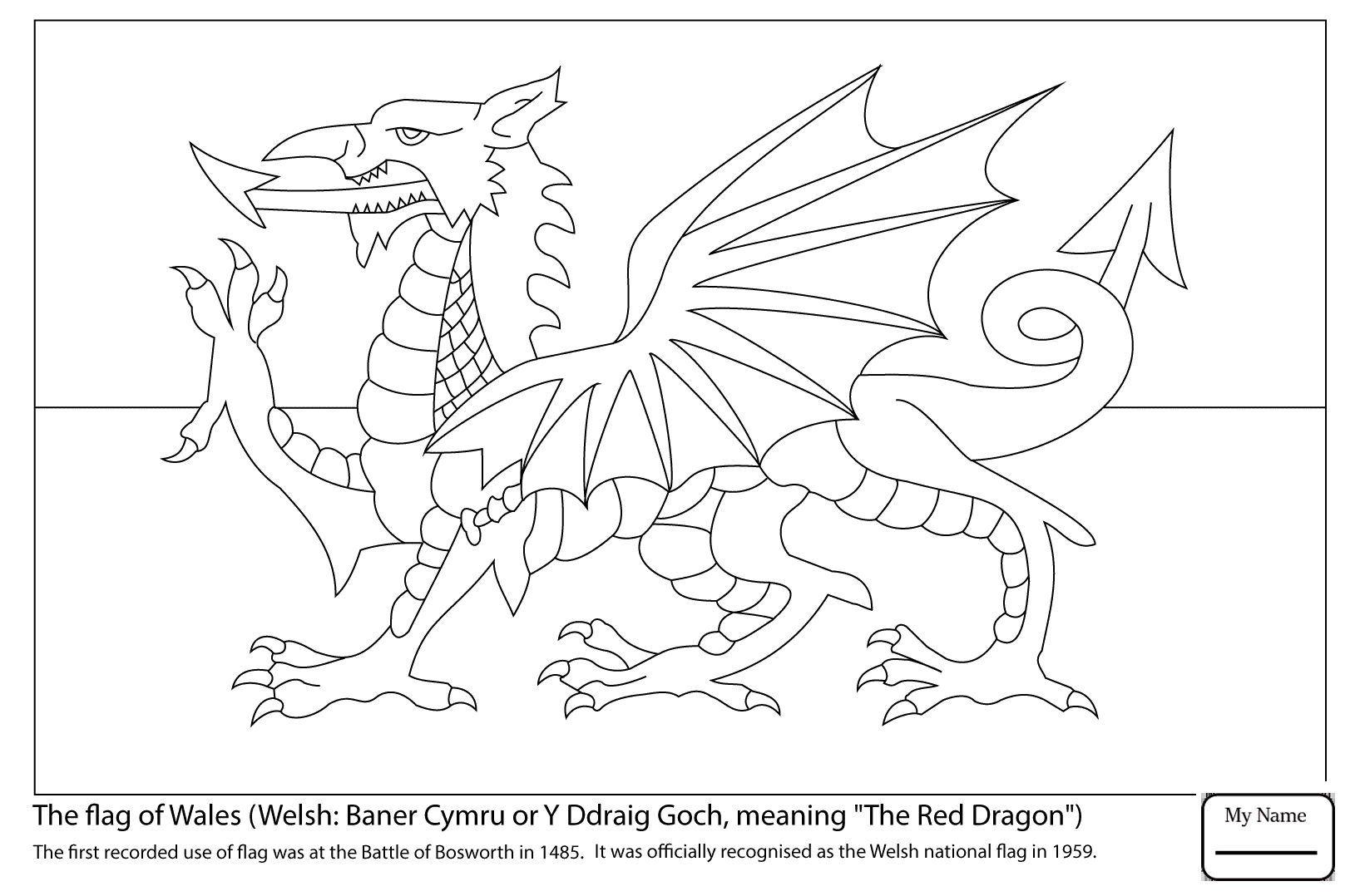 1629x1078 My Name Means Coloring Page For Kids