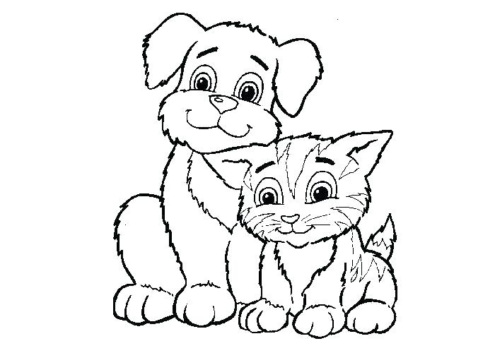 700x500 Free Dog Coloring Pages Cats And Dogs Coloring Pages Free Coloring