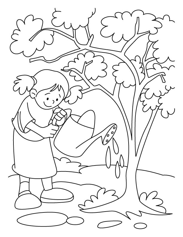 612x792 Environment Colouring Pages Tree Coloring Pages Download Free Tree