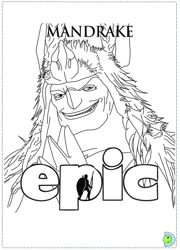 691x960 Epic Colouring Pages