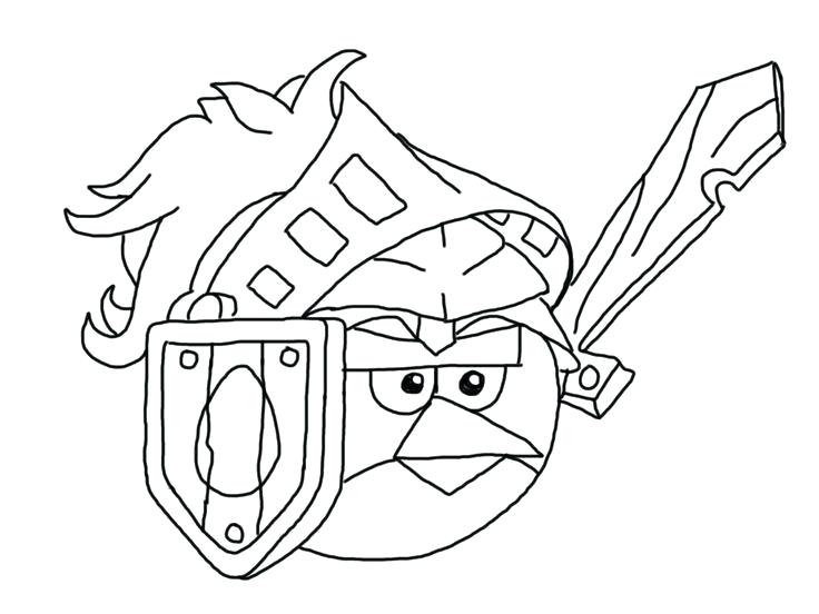 736x552 Angry Birds Epic Coloring Page Red Angry Birds Coloring Pages