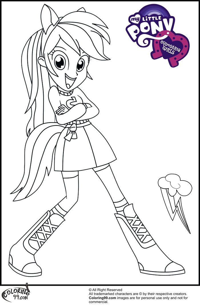 700x1071 My Little Pony Equestria Girl Coloring Pages To Print Mlp