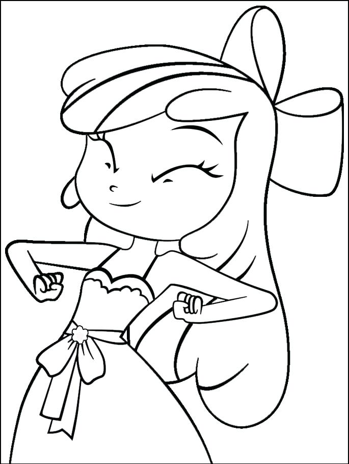 685x910 My Little Pony Girls Coloring Pages Girl Rainbow Rocks To Medium