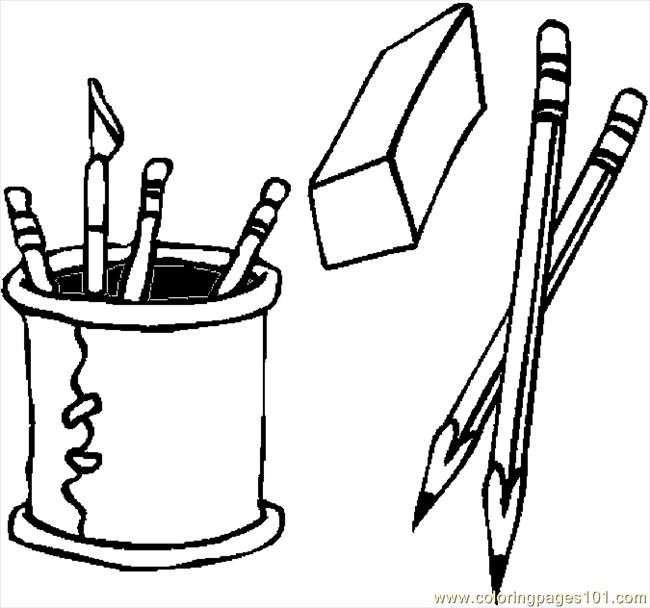 Eraser Coloring Page at GetColorings.com | Free printable colorings ...