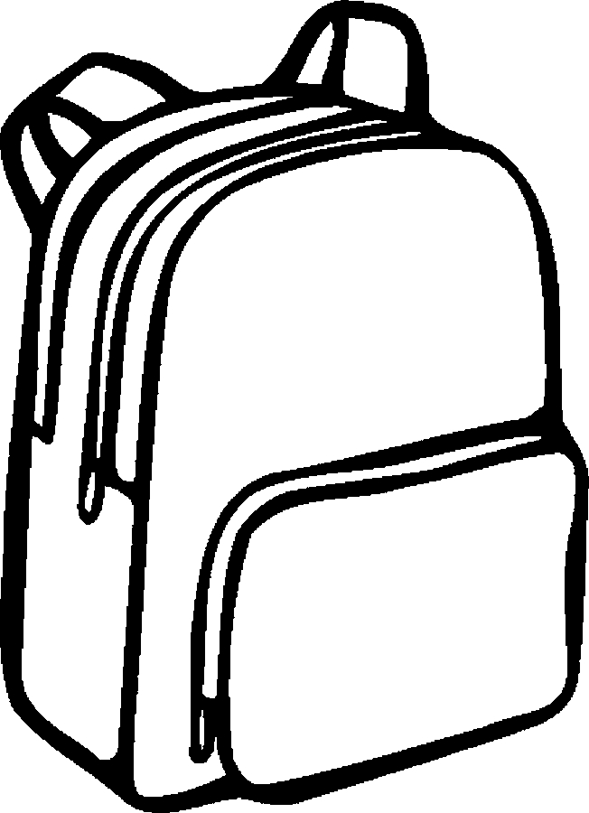 652x900 School Supplies Coloring Pages