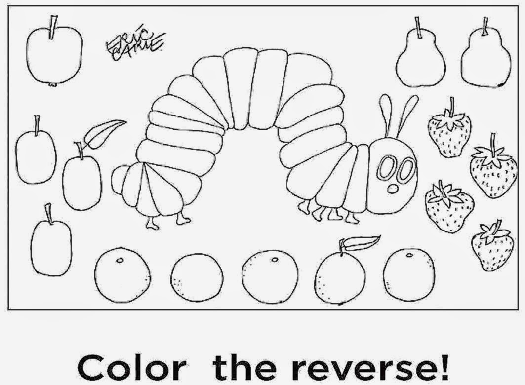 Eric Carle Coloring Pages 1063x780 Eric Carle Coloring Pages