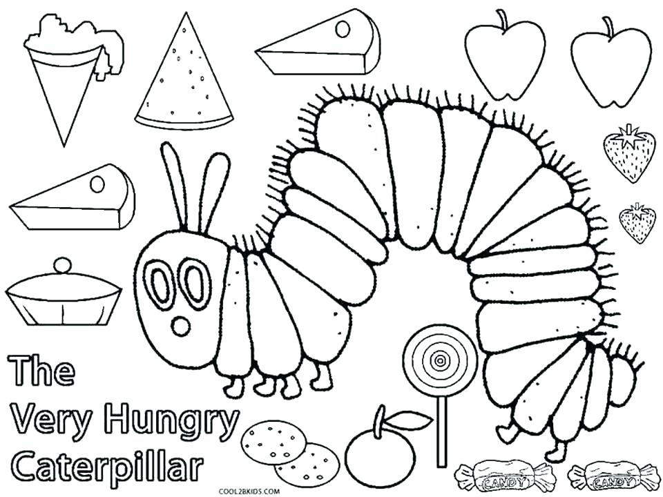 Eric Carle Coloring Pages Coloring Page The Very Hungry 960x720 Eric Carle Coloring Pages Coloring Page The Very Hungry